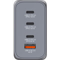 Verbatim cestovní adaptér GNC-200, GaN, 2xUSB-C PD 100W, 1xUSB-C PD 65W, 1xUSB-A QC 3.0, šedá_682022149
