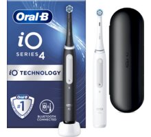 Oral-B iO4 Series Matt Black+Quite White DUO Pack 10PO010458