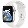 Apple Watch SE 2022, 44mm, Silver, White Sport Band_574409744