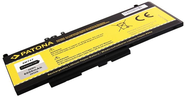 Patona baterie pro ntb DELL LATITUDE E5250/E5450/E5550 6000mAh Li-Pol 7,6V_652546126
