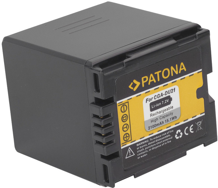 Patona baterie pro Panasonic CGA-DU21 2100mAh_2000215593