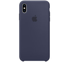 Apple silikonový kryt na iPhone XS Max, půlnočně modrá_628991532