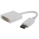 Gembird CABLEXPERT kabel Displayport na DVI, M/F, bílá