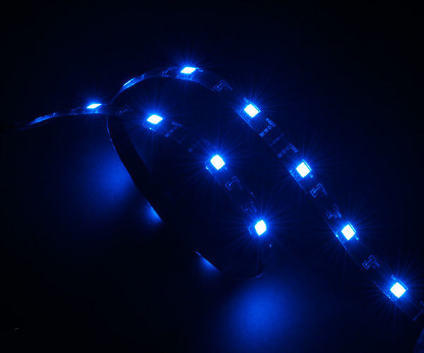Akasa AK-LD02-05BL LED pásek, 60 cm, modrá_1410964157