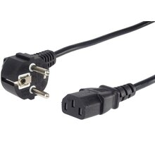 PremiumCord kabel síťový 230V k počítači 0.5m_33975969