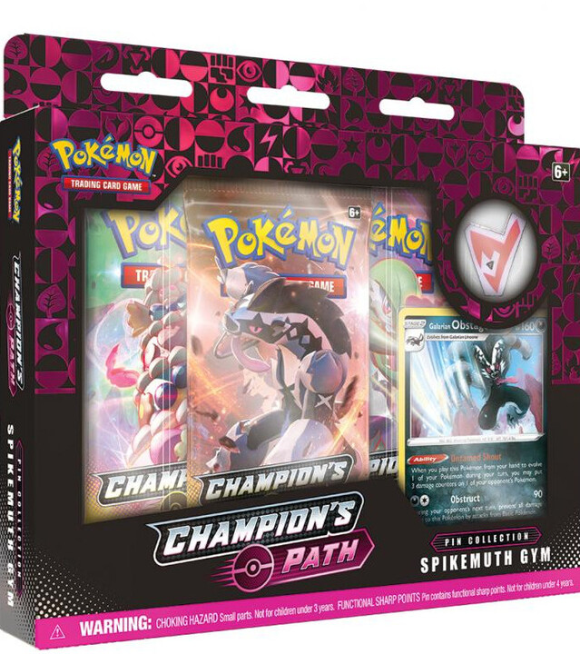Karetní hra Pokémon TCG: Champion&#39;s Path - Pin Collection (Spikemuth Gym)_567422812