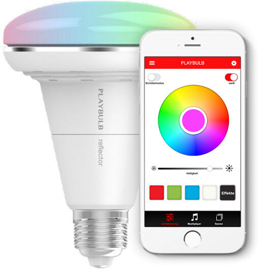 MiPow Playbulb Reflector chytrá LED žárovka, Bluetooth, bílá_254697721