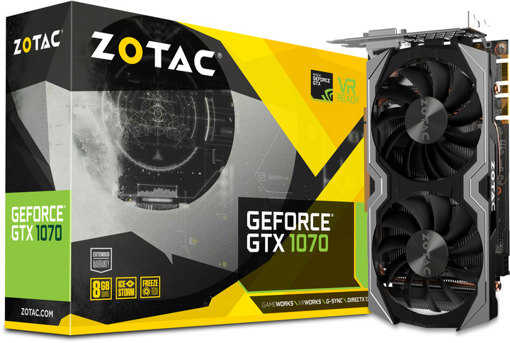 Zotac GeForce GTX 1070 Mini, 8GB GDDR5_2134418718