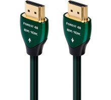 Audioquest kabel Forest 48 HDMI 2.1, M/M, 10K/8K@60Hz, 0.6m, černá/zelená O2 TV HBO a Sport Pack na dva měsíce