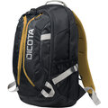 DICOTA Active batoh na notebook - 15,6" - černá, žlutá