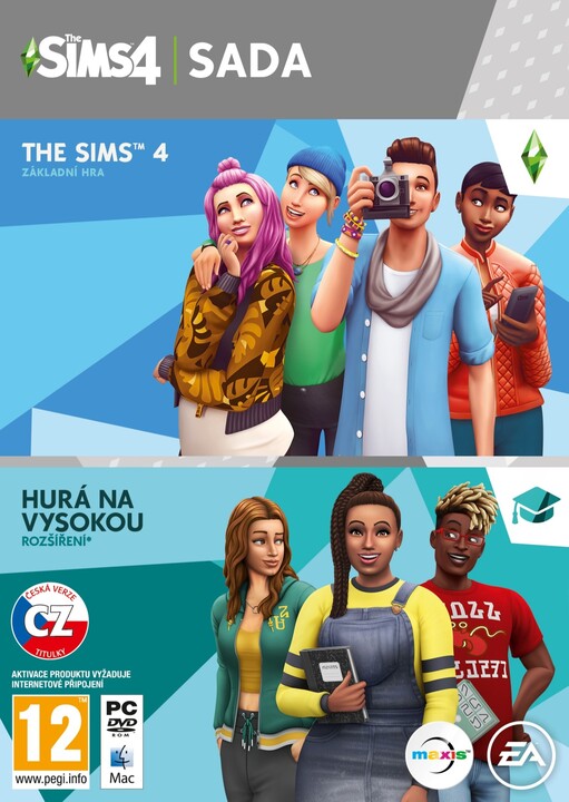 The Sims 4 + rozšíření Hurá na vysokou (PC)_194157775