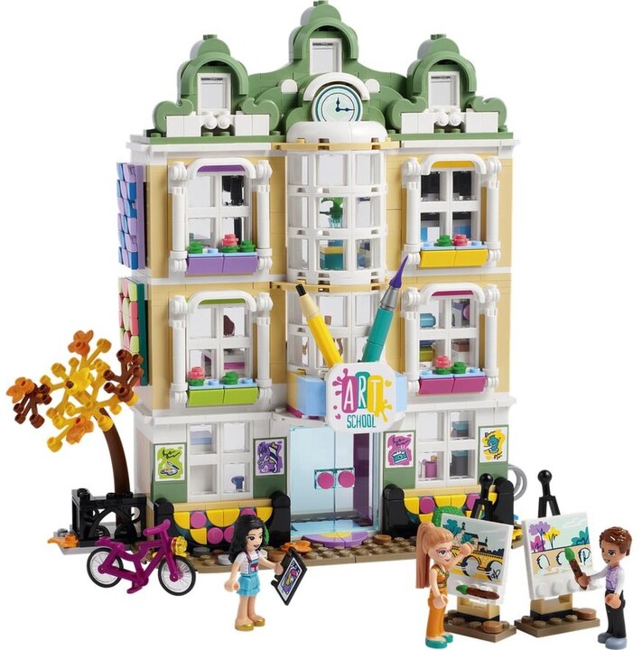 Extra výhodný balíček LEGO® Friends 41704 Budovy na hlaví ulici a 41711 Ema a umělecká škola_427013931