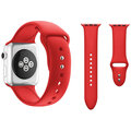 MAX silikonový řemínek pro Apple Watch 4/5, 40mm, červená_2099893265