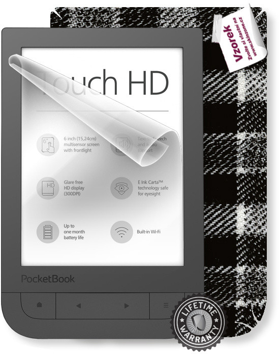 ScreenShield fólie na displej + skin voucher (vč. popl. za dopr.) pro Pocketbook 631 Touch HD_308001737
