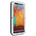 Love Mei Case Samsung GALAXY NOTE3 Three anti protective shell, waistline version, White+Black
