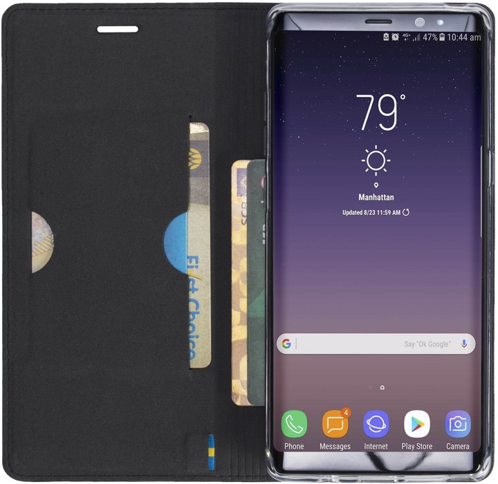 Krusell flipové pouzdro MALMÖ FolioCase pro Samsung Galaxy Note 8, černá_557392992