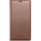 Samsung flipové pouzdro s kapsou EF-WG900B pro Galaxy S5, zlatá