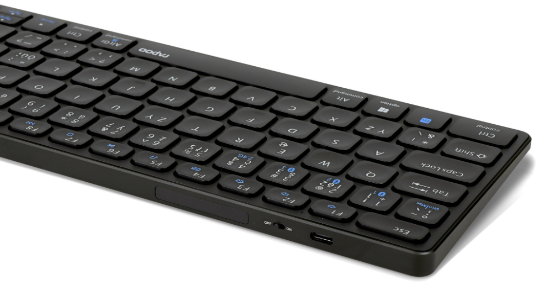 Rapoo E9700M, šedá (06940056115317) | MALL.CZ