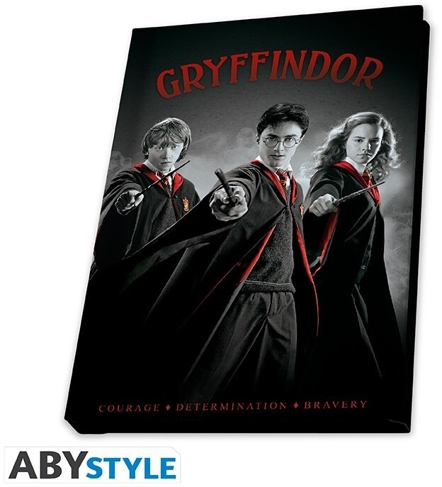 Dárkový set Harry Potter - Gryffindor, hrnek, klíčenka, zápisník, 320ml_651851890