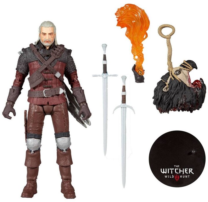Figurka The Witcher - Geralt Wolf Armor Action Figure