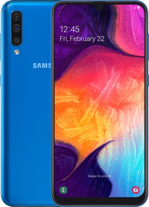 Samsung Galaxy A50, 4GB/128GB, modrá_99630055