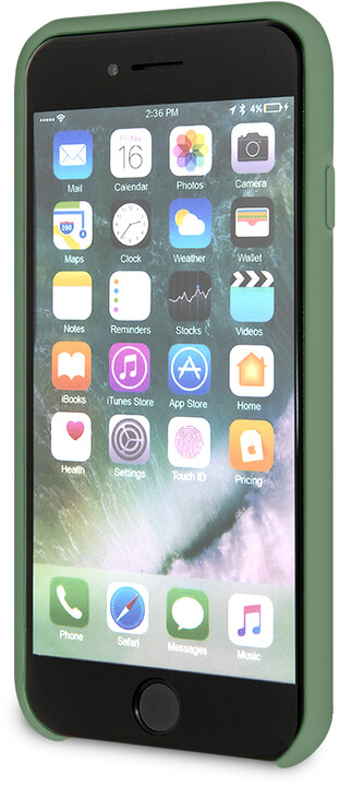 U.S. Polo silikonový kryt Big Horse pro iPhone 8/SE2, zelená_1554517210