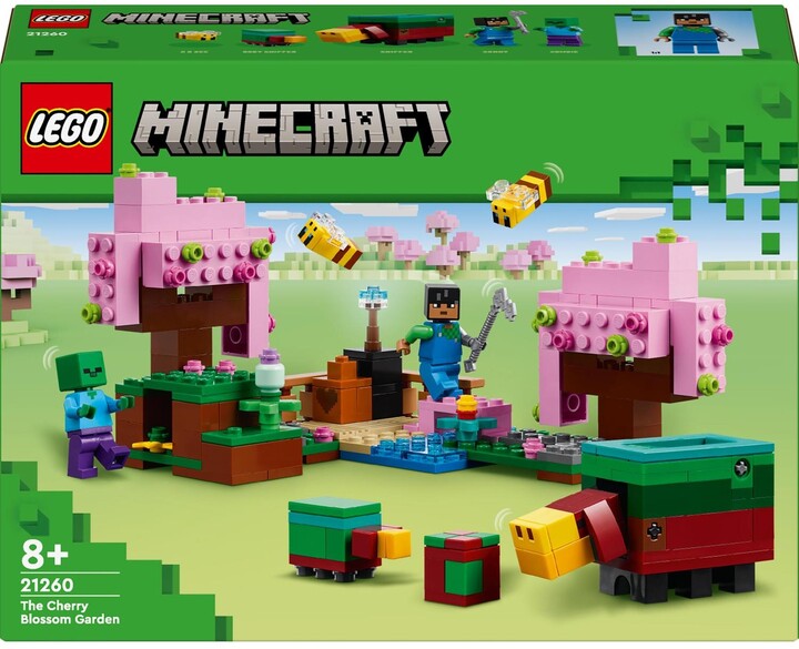 LEGO® Minecraft® 21260 Zahrada s rozkvetlými třešněmi_1857120636