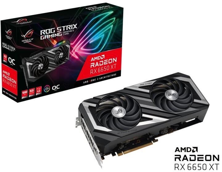 ASUS ROG Strix AMD Radeon™ RX 6650 XT OC Edition, 8GB GDDR6_1458688053