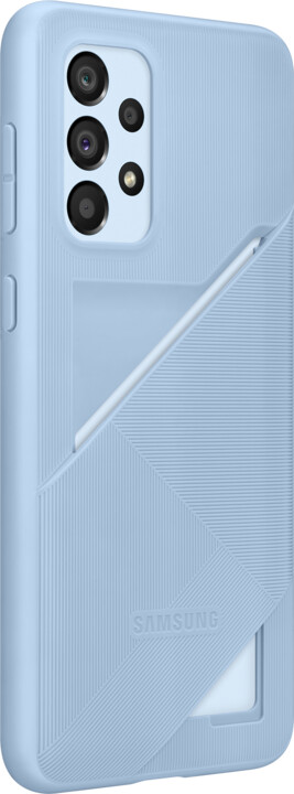 Samsung zadní kryt s kapsou na kartu pro Galaxy A33 5G, modrá_1000159995