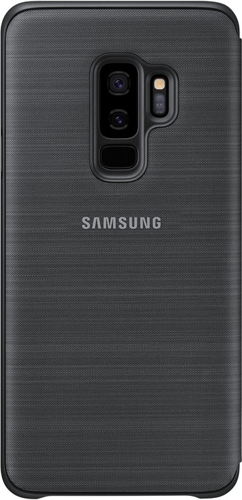 Samsung flipové pouzdro LED View pro Samsung Galaxy S9+, černé_2053585339