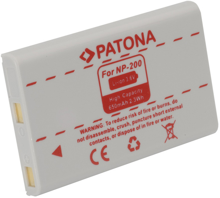 Patona baterie pro Minolta NP-200 650mAh_1013676997