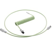 CableMod Pro Coiled Cable, USB-C/USB-A, 1,5m, Lime Sorbet_85606288