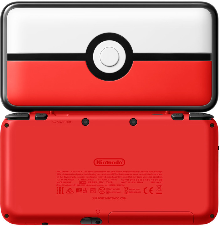 Nintendo New 2DS XL, Pokéball Edition + Pokémon Ultra Moon_2055442562