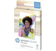 HP Zink Paper Sprocket Select, 2,3x3,4", 20 listů HPIZL2X320