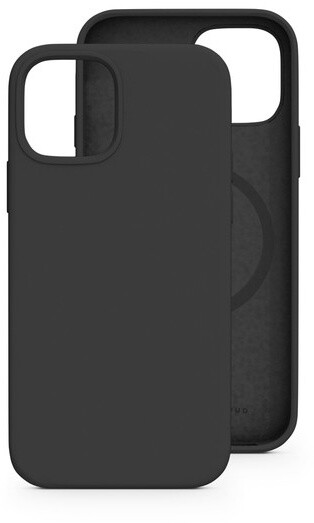 EPICO Silikonový kryt na iPhone 13 mini s podporou uchycení MagSafe, černá_641880841