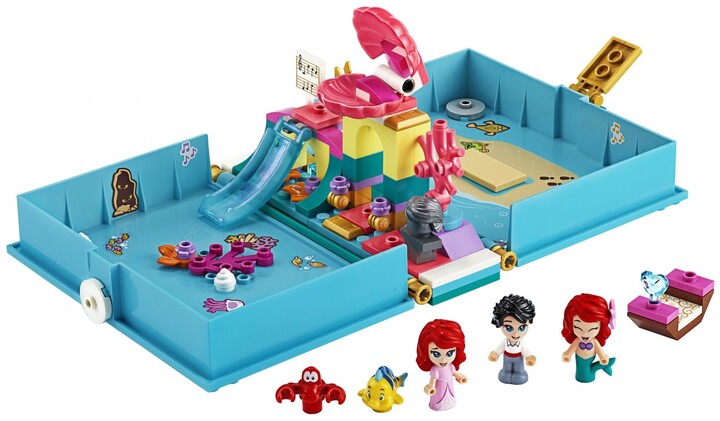 LEGO® Disney Princess 43176 Ariel a její pohádková kniha dobrodružství_1128392270