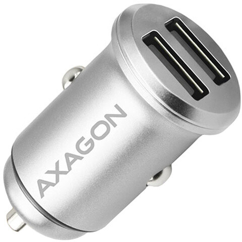 AXAGON mini SMART nabíječka do auta, 2x port 5V-2.4A + 2.4A, 24W_1055008599