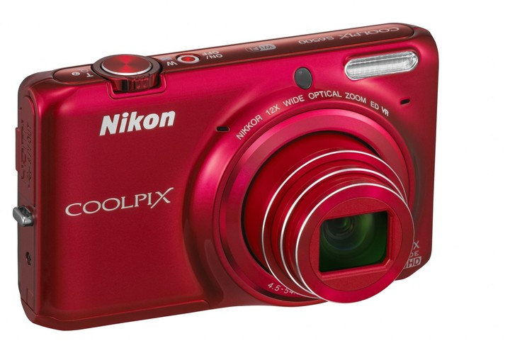 Nikon Coolpix S6500, červená_816251720