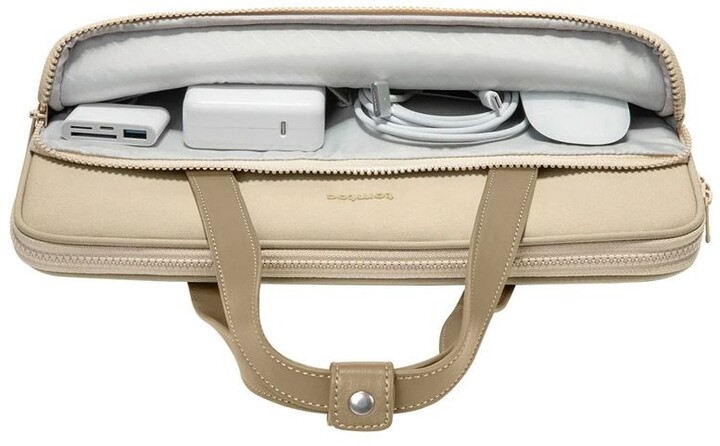 tomtoc taška přes rameno na notebook pro MacBook Pro / MacBook Air 14&quot; / 13&quot;, khaki_1790265552