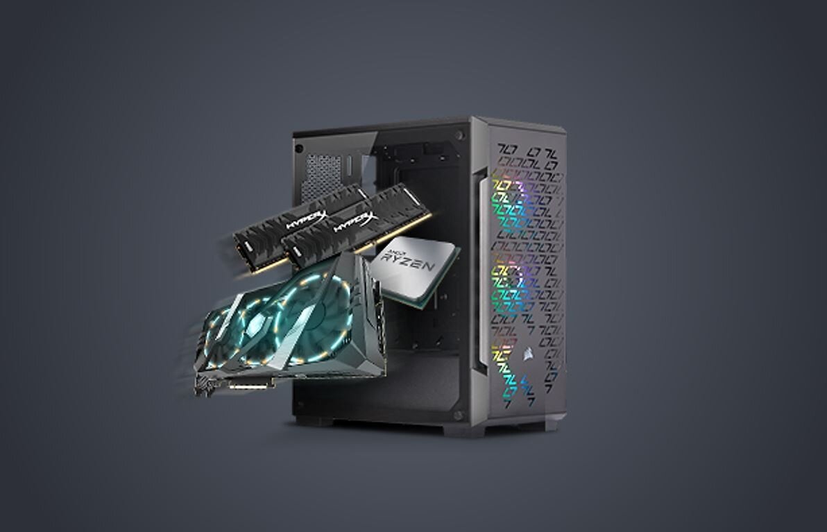 PC konfigurátor vytvoření vlastní sestavy Geek Magazín