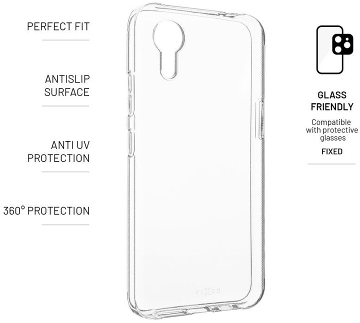 FIXED TPU gelové pouzdro pro Samsung Galaxy Xcover 7 5G, čirá_1719612937