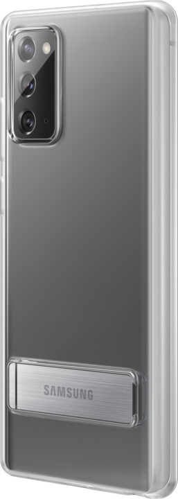 Samsung ochranný kryt Clear Cover pro Samsung Galaxy Note20 se stojánkem, transparentní_456926315