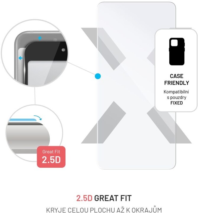FIXED ochranné sklo pro Samsung Galaxy A35 5G, čirá_456493485