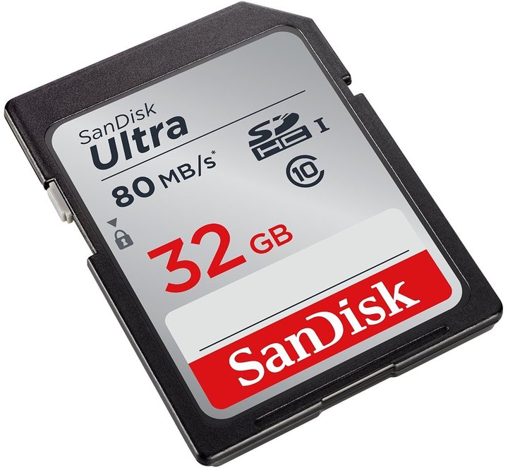 SanDisk SDHC Ultra 32GB 80MB/s UHS-I_1272617836