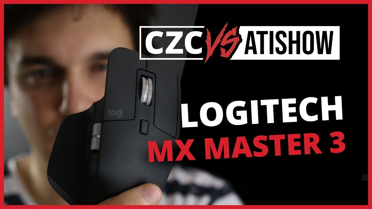 Kolečko, které drtí konkurenci! | Laserová myš Logitech MX Master 3 | CZC vs AtiShow #11