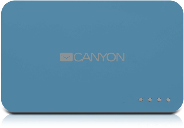 Canyon CNE-CPB78 Power Bank 7800mAh, modrá_1331116871