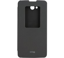 LG flipové pouzdro QuickWindow CCF-380 pro LG L90, černá_1314971494