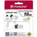 Transcend JetFlash 380S 16GB, stříbrná_1773774305