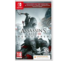 Assassin&#39;s Creed 3 + Liberation Remastered (CODE IN BOX) (SWITCH)_55206521