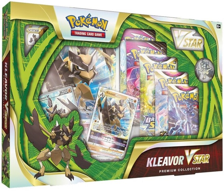 Karetní hra Pokémon TCG: Kleavor V Star Premium Collection